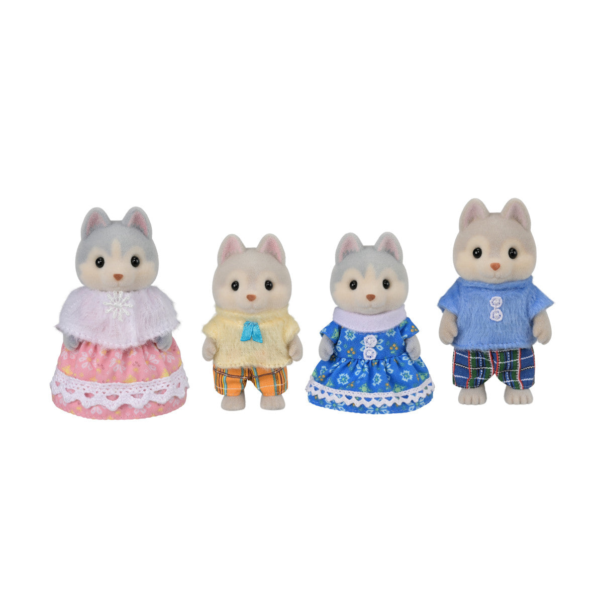 Calico Critters Husky Family