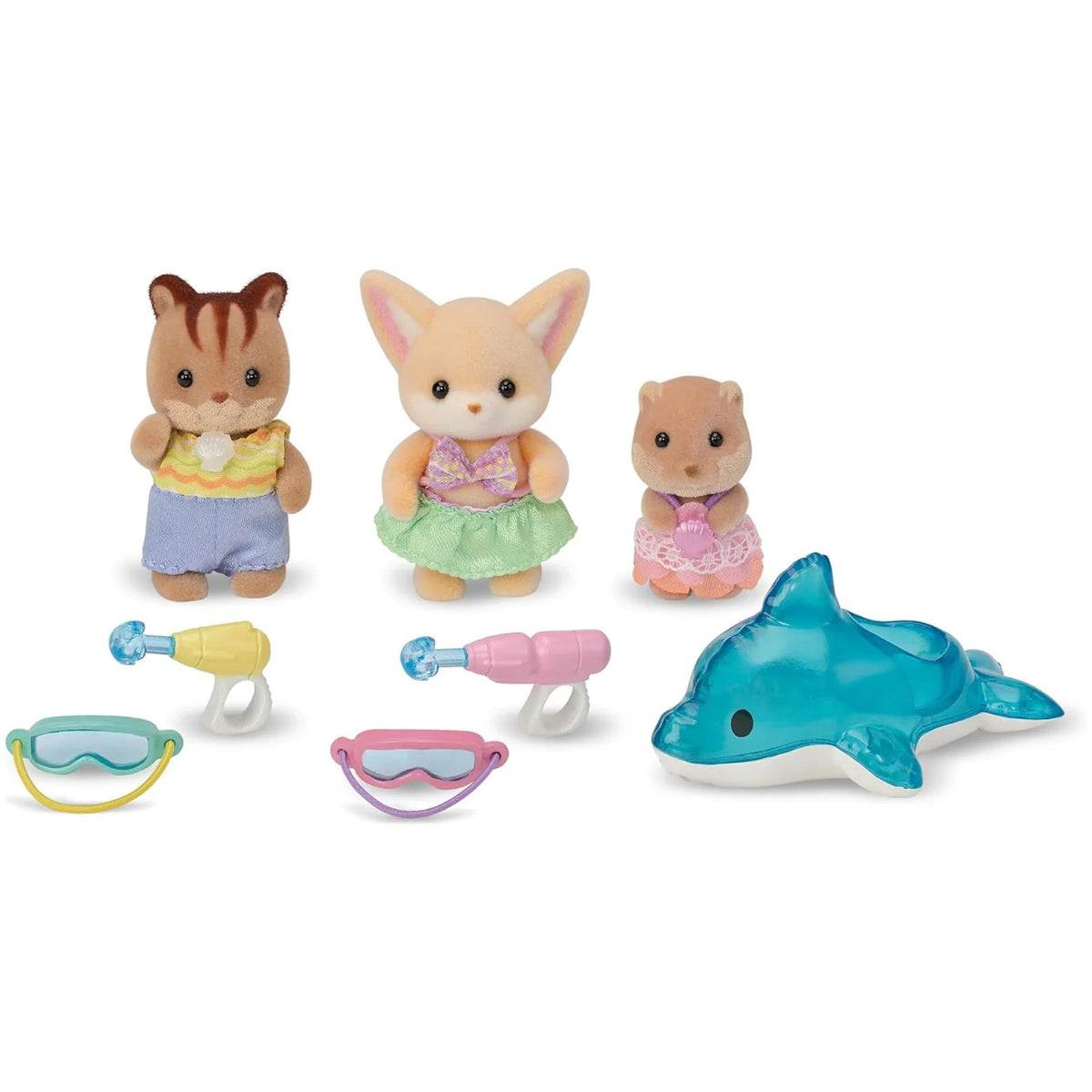 Calico Critters Nursery Friends Pool Fun Trio