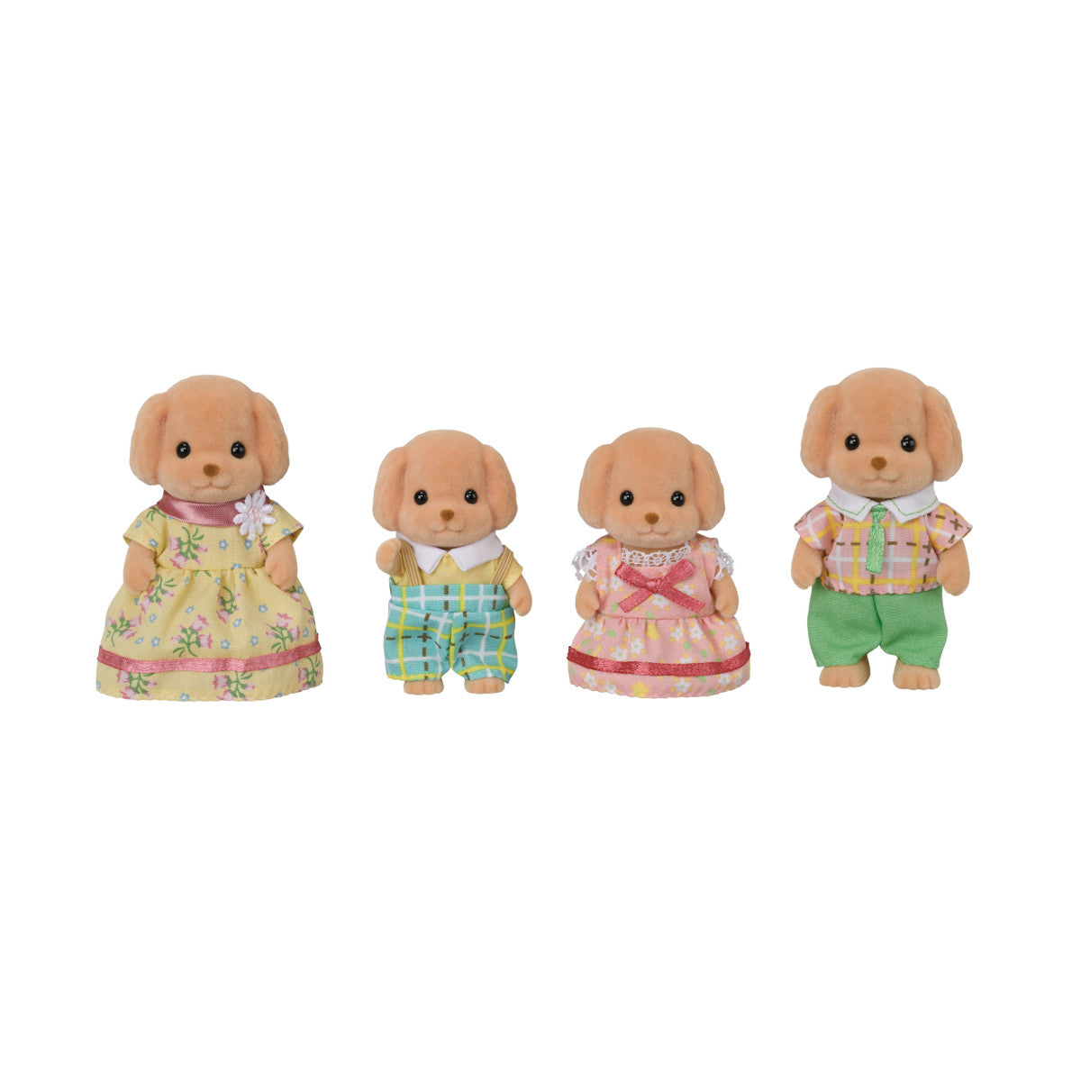 Calico Critters Toy Poodle Family