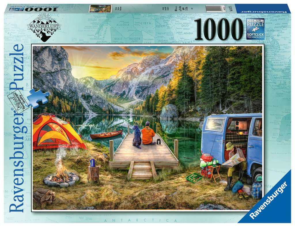 Calm Campsite 1000pc Puzzle