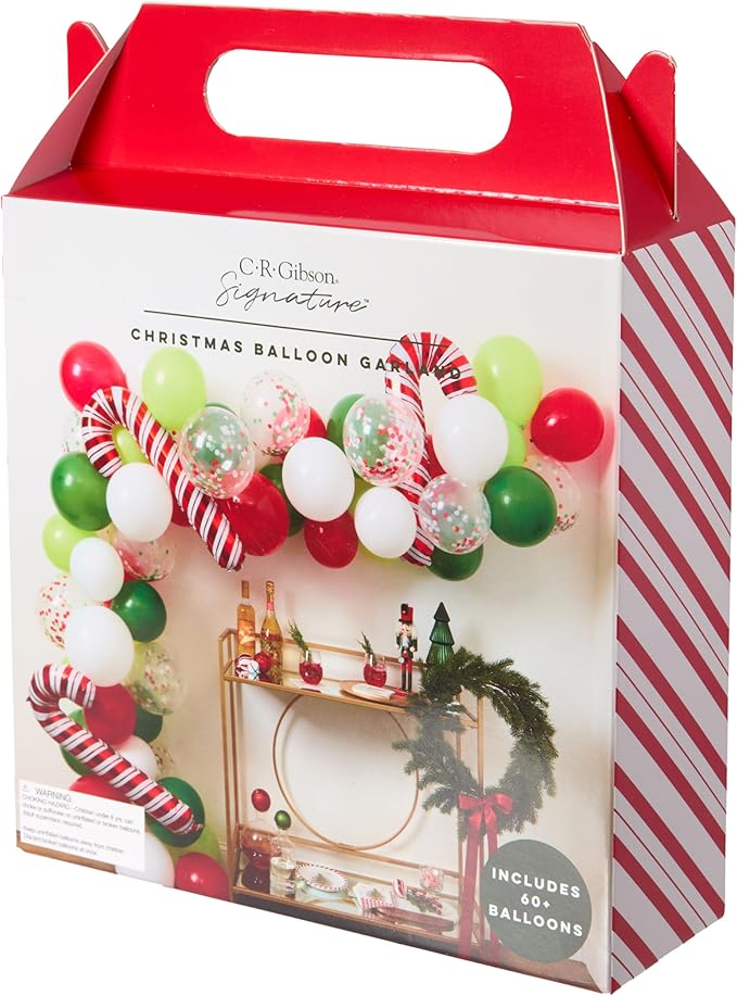 Candy Cane Holiday Balloon Kit