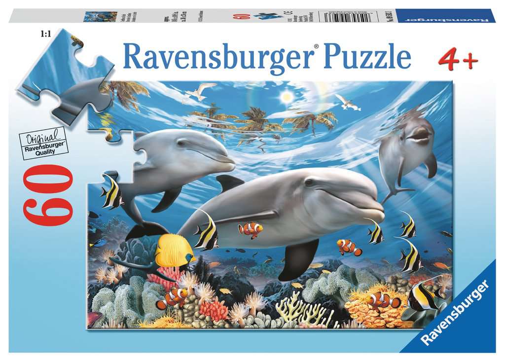 Caribbean Smile Dolphin 60pc Puzzle