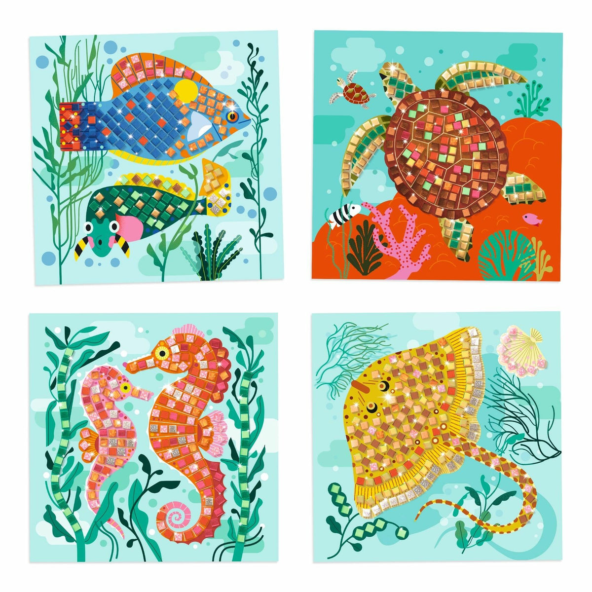 Caribbean Sticker Mosaics