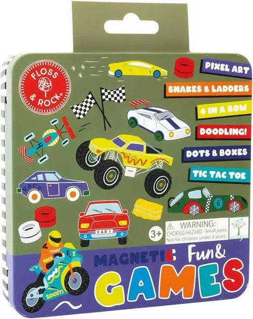 Cars Magnetic Games Tin