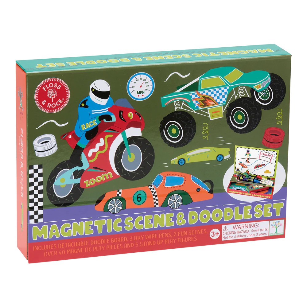 Cars Magnetic Scene and Doodle Set