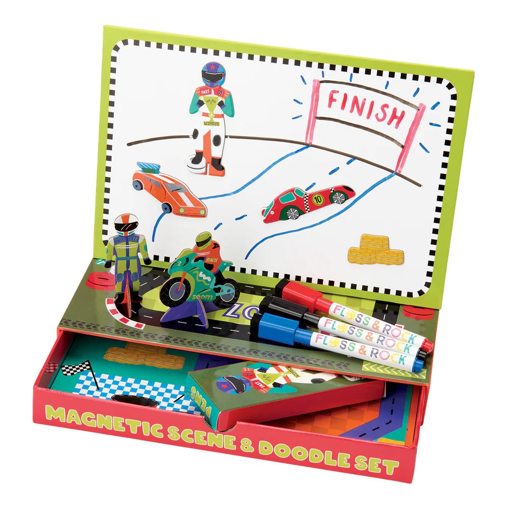 Cars Magnetic Scene and Doodle Set