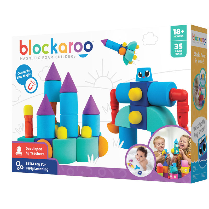 Castle Magnetic Foam Blocks