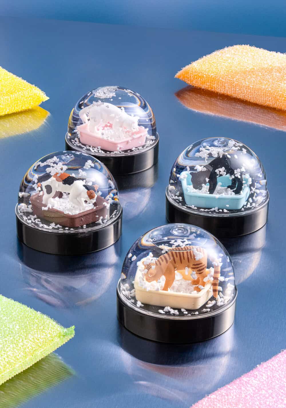 Cat Litter Snow Globe