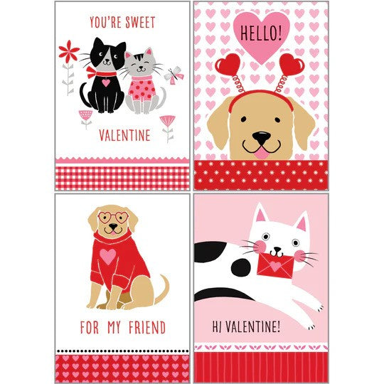 Cats & Dogs Valentine Pack