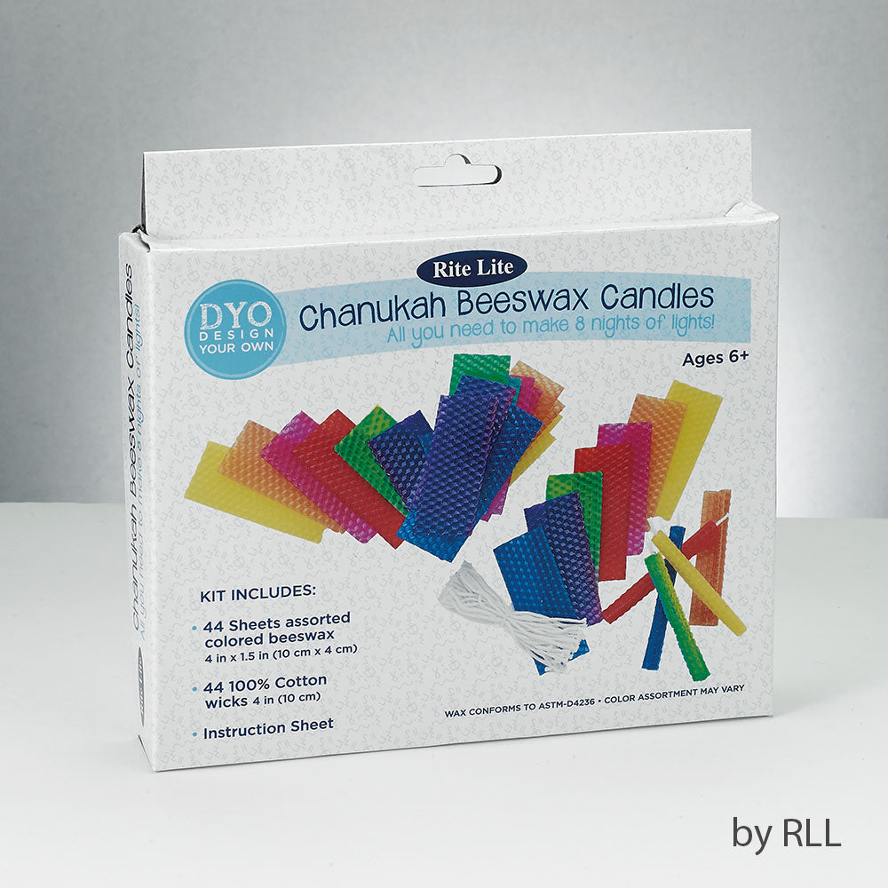 Chanukah Beeswax Candles Kit