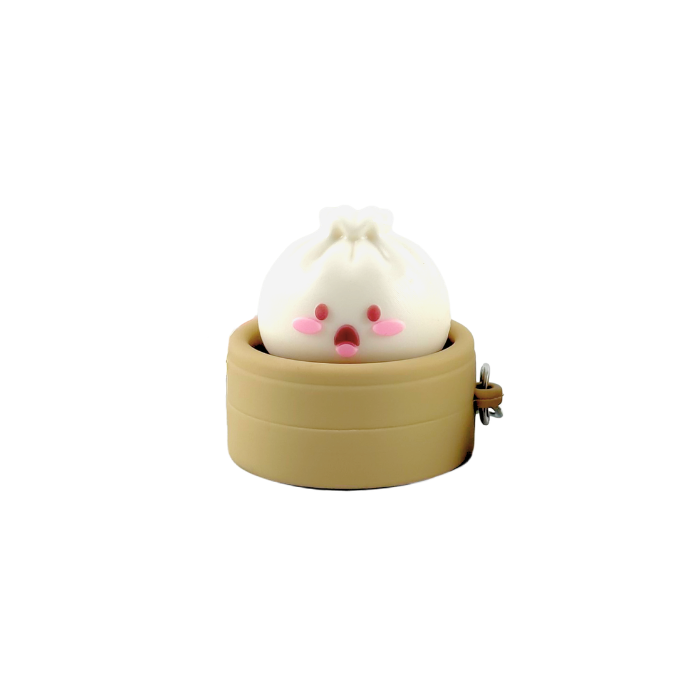 Charm Chumz Clicker Dumpling Buns Keychain