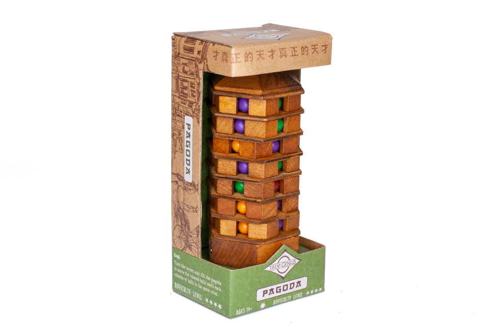 Chinese Pagoda Teaser Puzzle