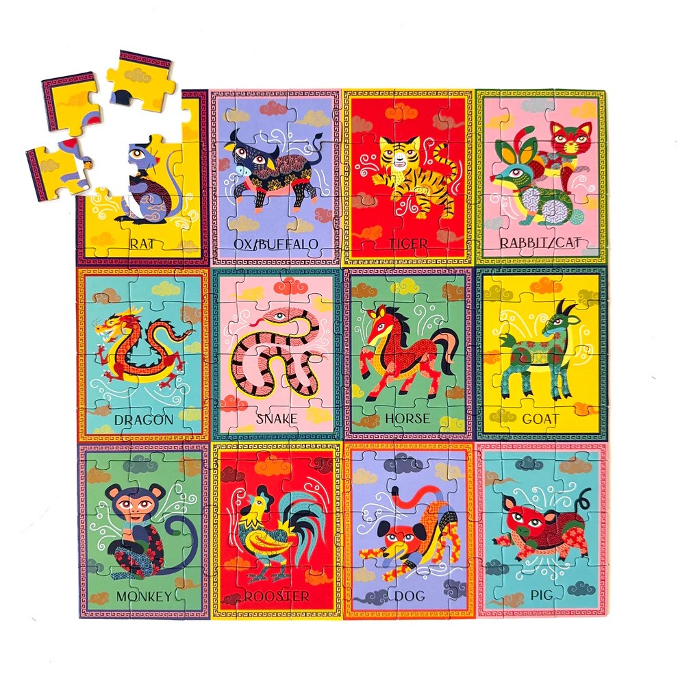 Chinese Zodiac 100pc Puzzle