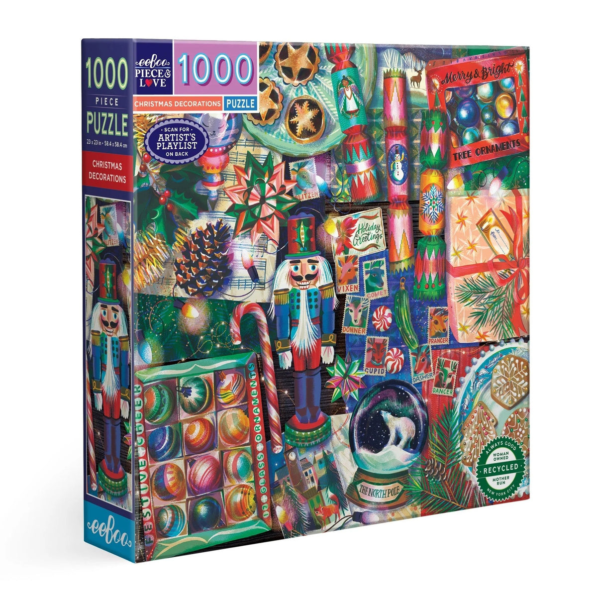 Christmas Decorations 1000pc Puzzle