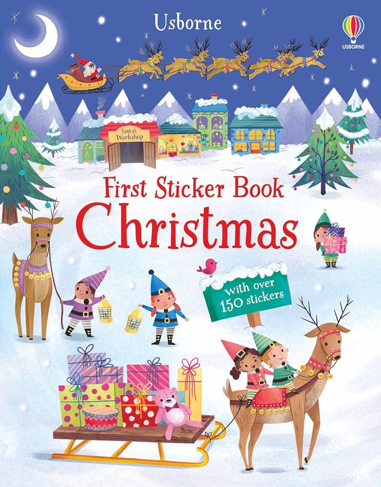 Christmas First Sticker Book