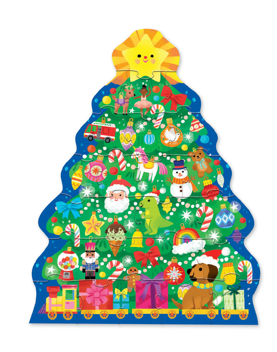 Christmas Tree Puzzle 24pc
