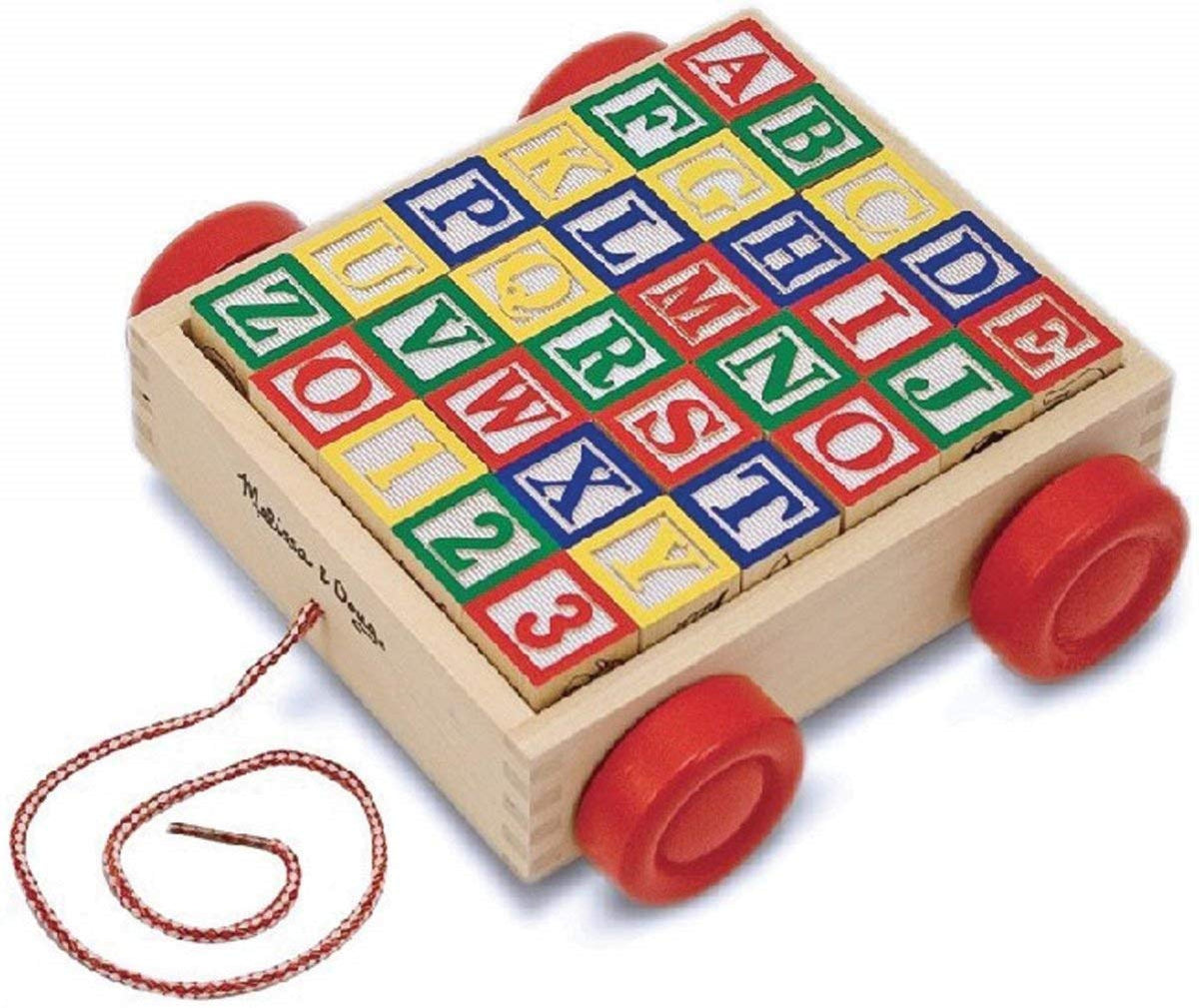 Classic ABC Block Cart