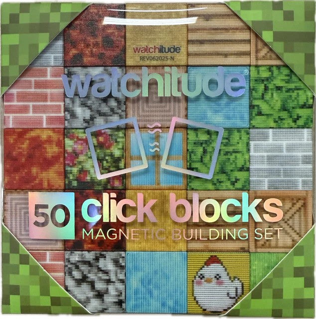 Click Blocks Magnetic 50 pc Block Set