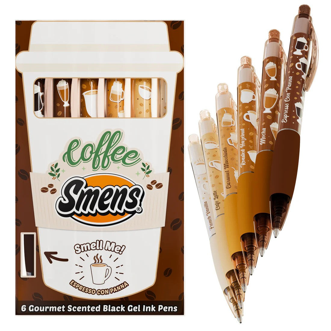 Coffee Smens Gourmet Scented Pens
