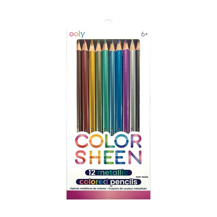 Color Sheen Metallic Pencils 12ct
