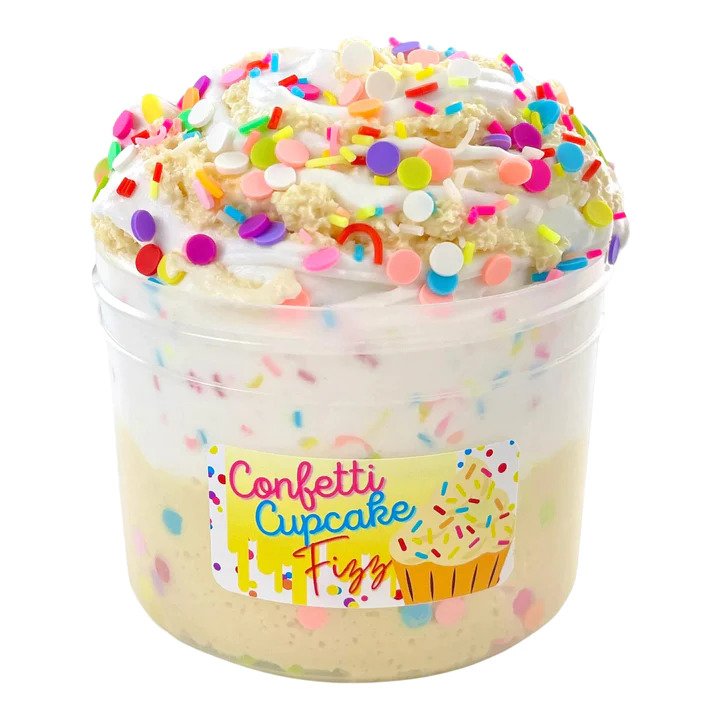 Confetti Cupcake Fizz Dope Slime