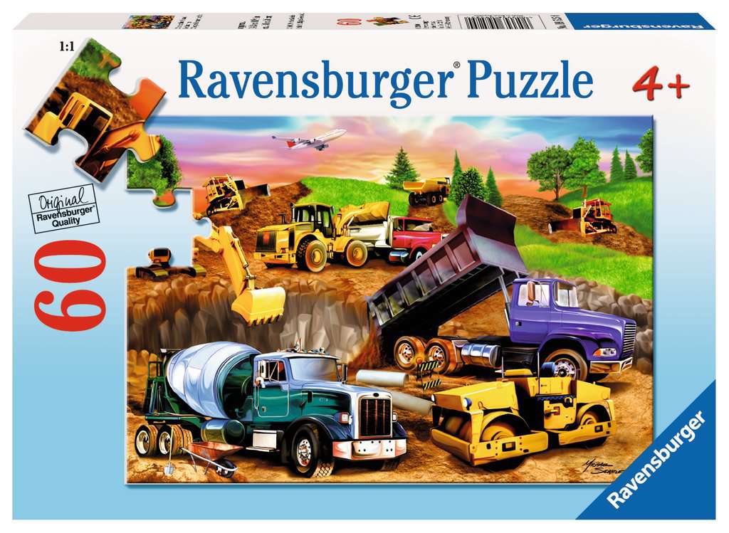 Construction Crowd 60pc Puzzle