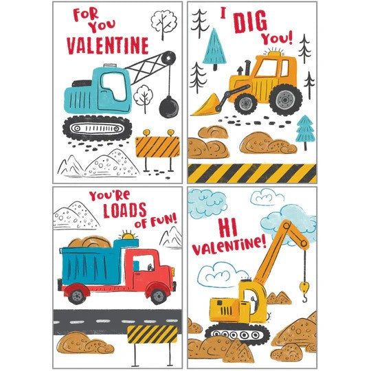 Construction Time Valentine Pack