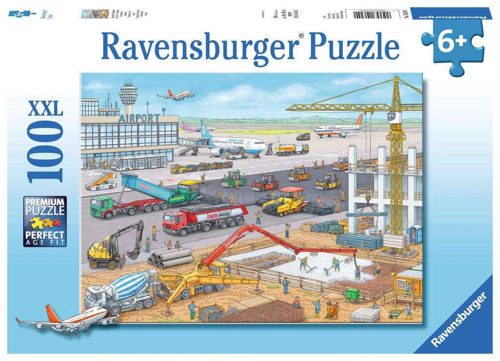 Construction at the Airport 100pc Puzzle