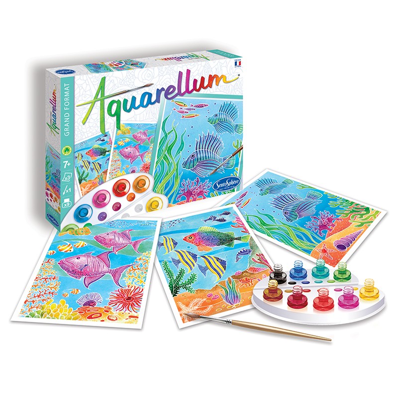 Coral Reef Aquarellum