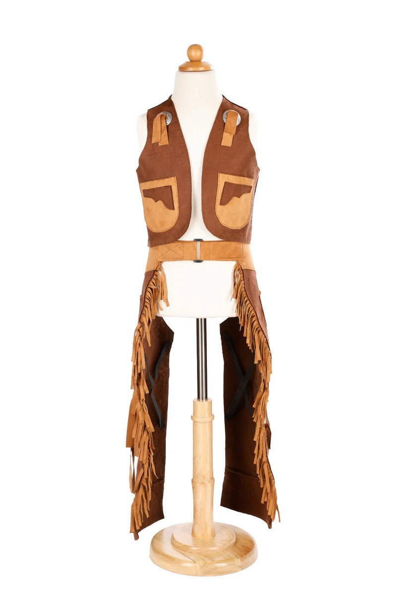 Cowboy Vest and Chaps Size 7-8