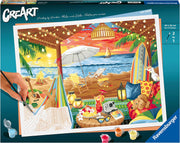 Cozy Cabana Paint By Number