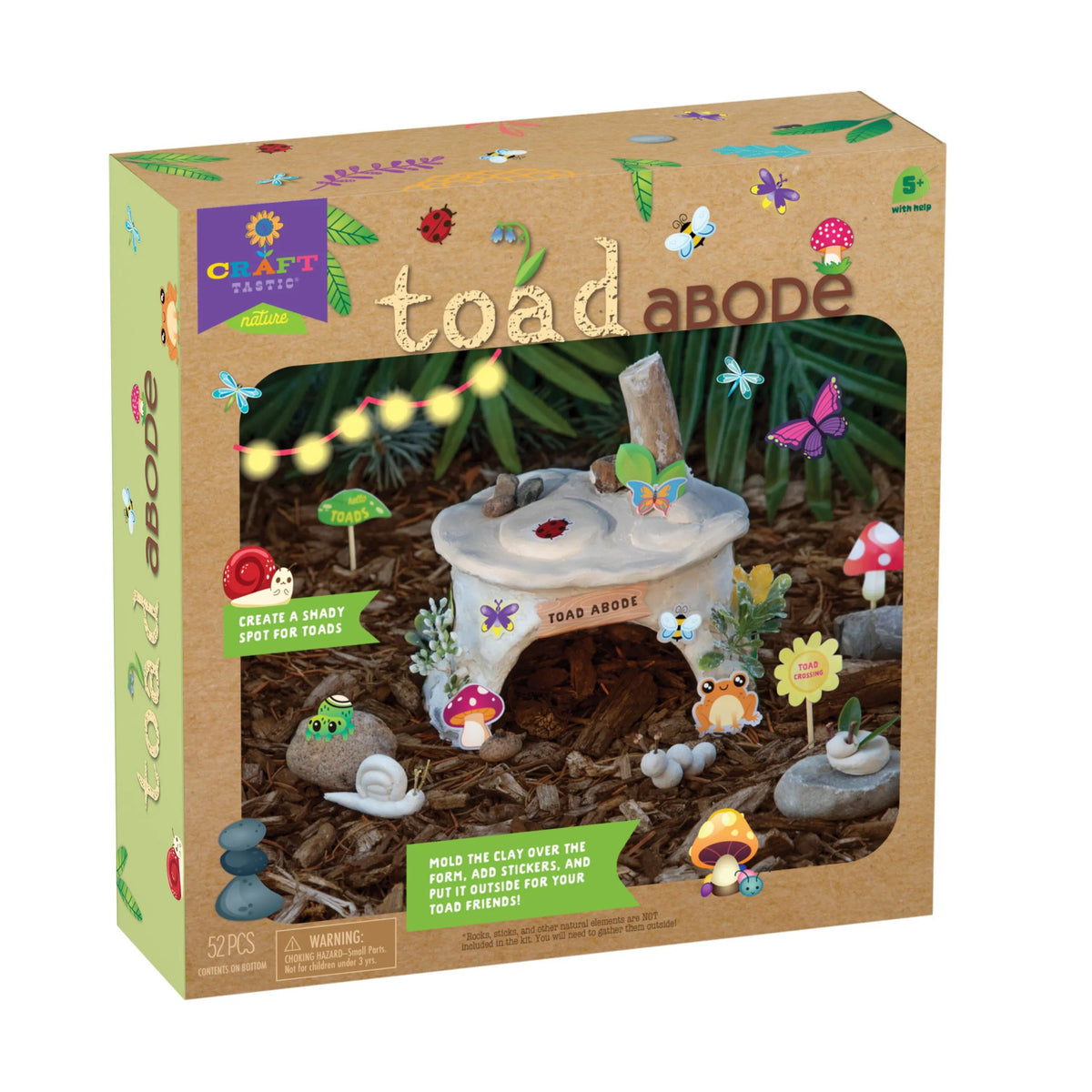 Craft-tastic Nature Toad Abode