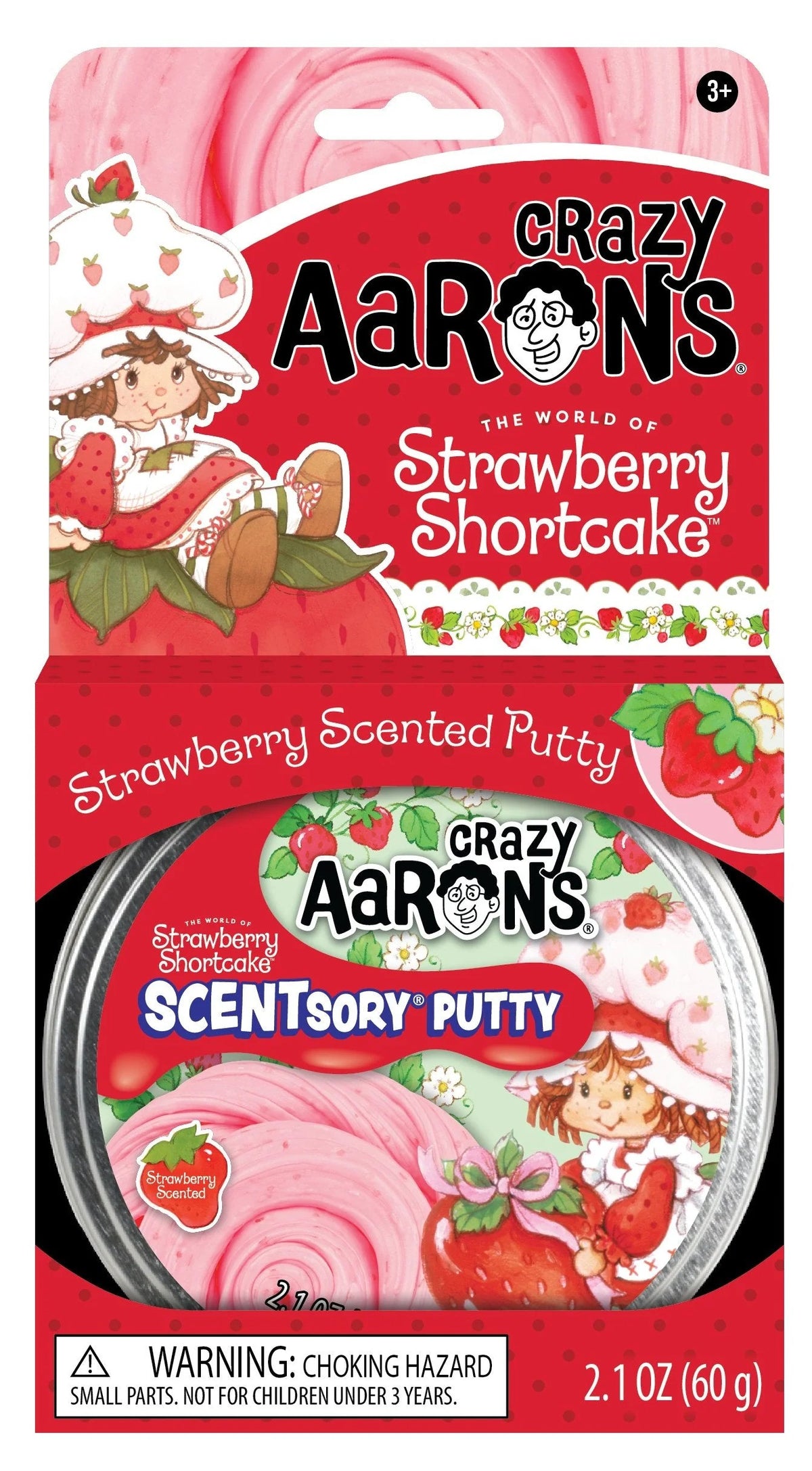 Crazy Aaron's Strawberry Shortcake Putty