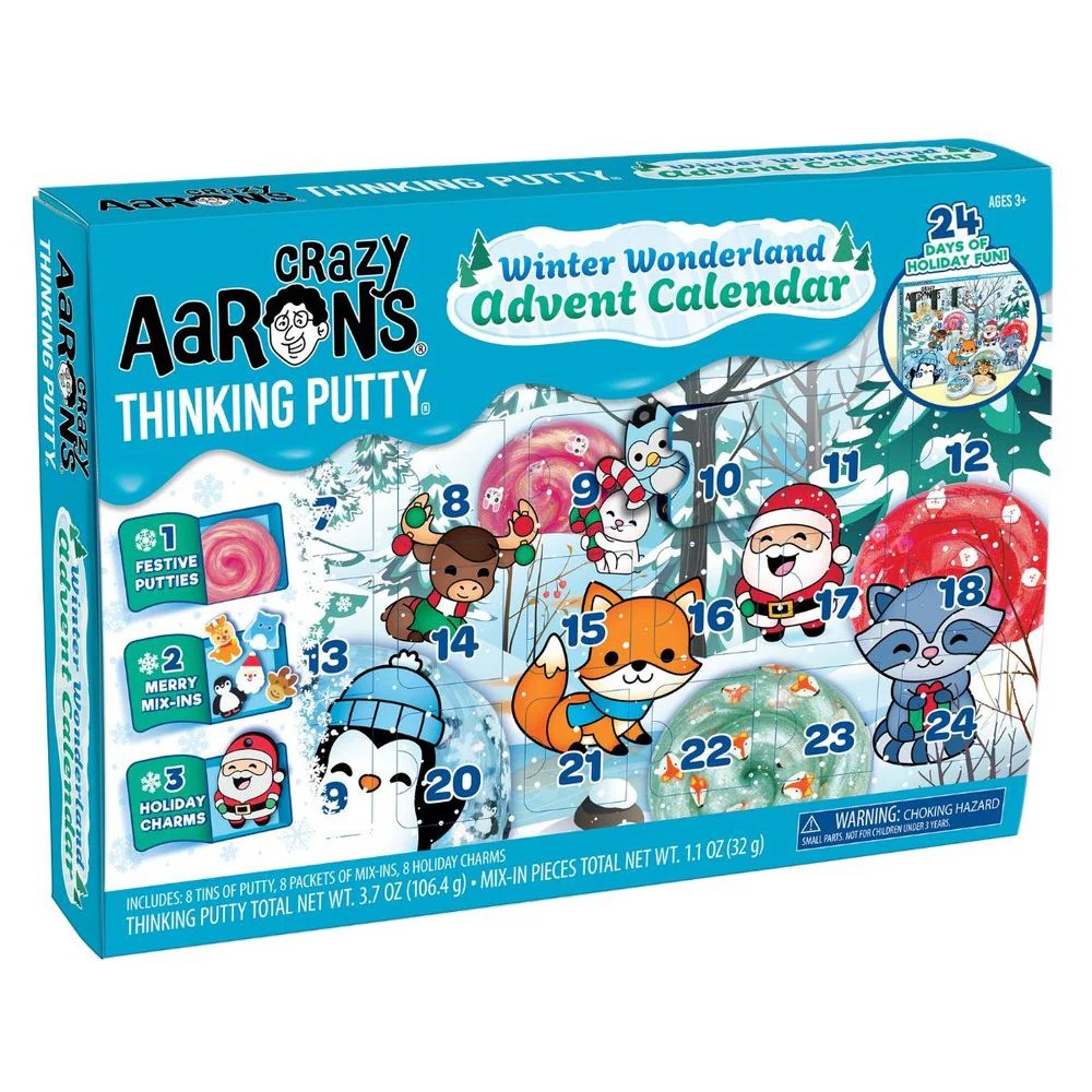 Crazy Aaron's Thinking Putty Winter Wonderland Advent Calendar