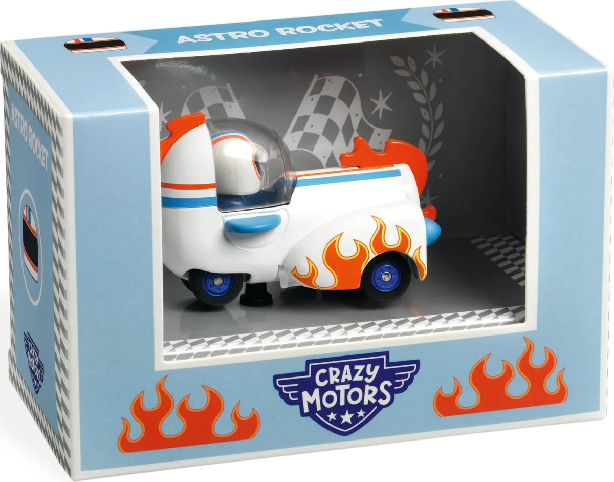 Crazy Motors Astro Rocket Car