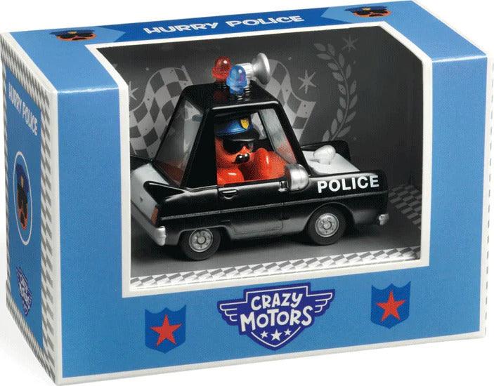 Crazy Motors Hurry Police Car
