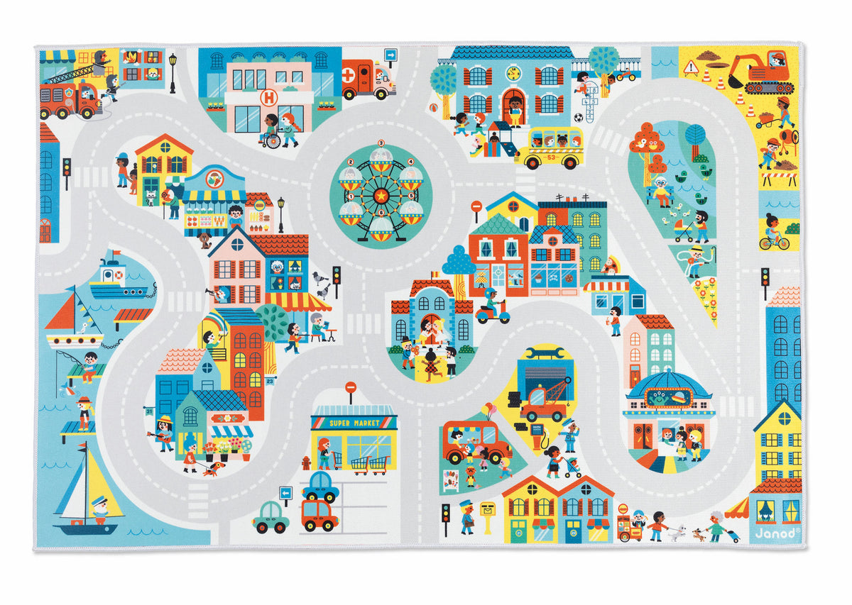 Crossroads City Play Mat