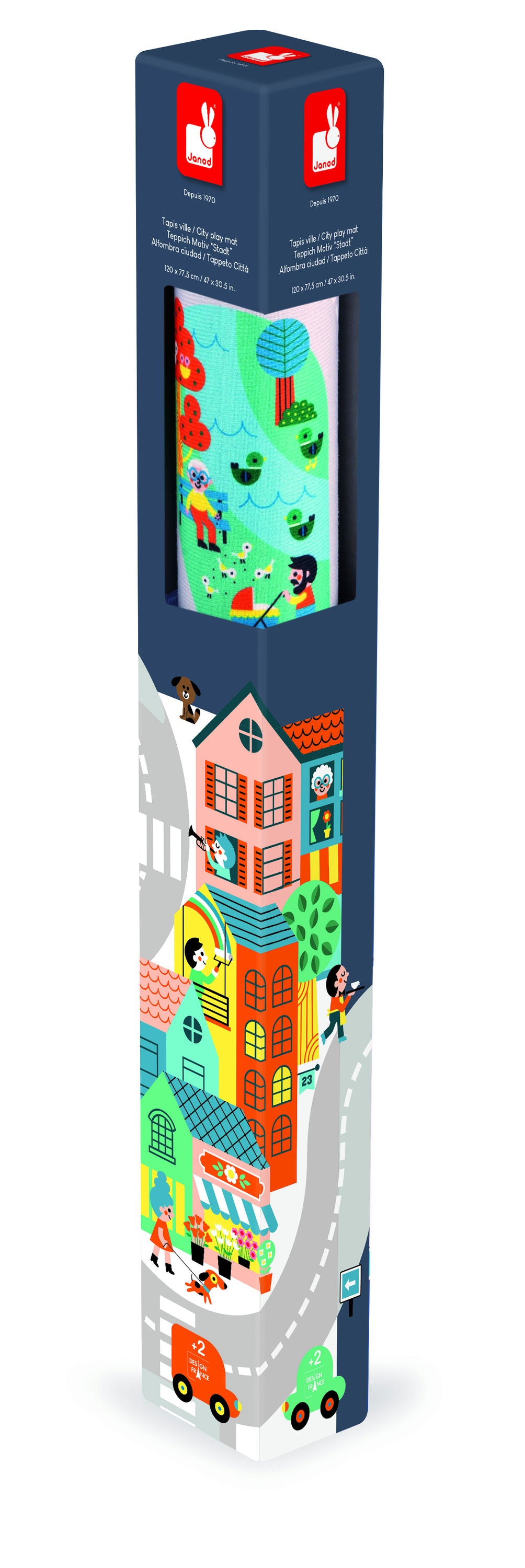 Crossroads City Play Mat