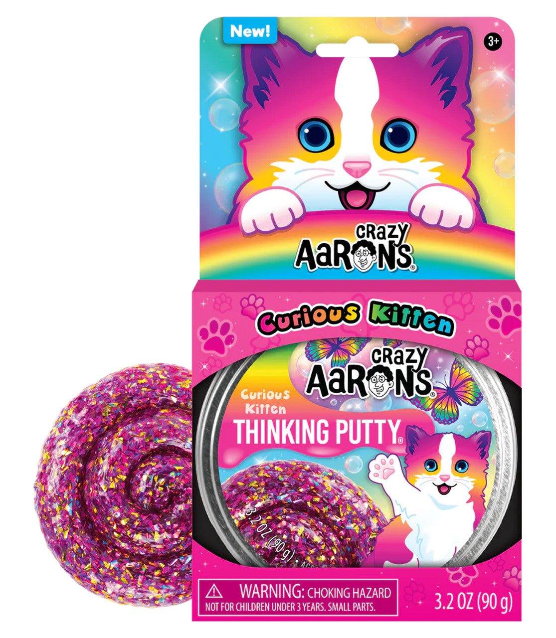 Curious Kitten Putty Pet Thinking Putty