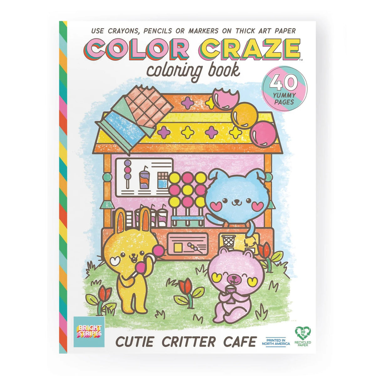 Cuties Color Craze Coloring Book