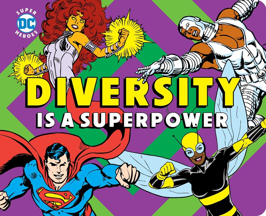 DC Super Heroes: Diversity is a Super Power Board Book