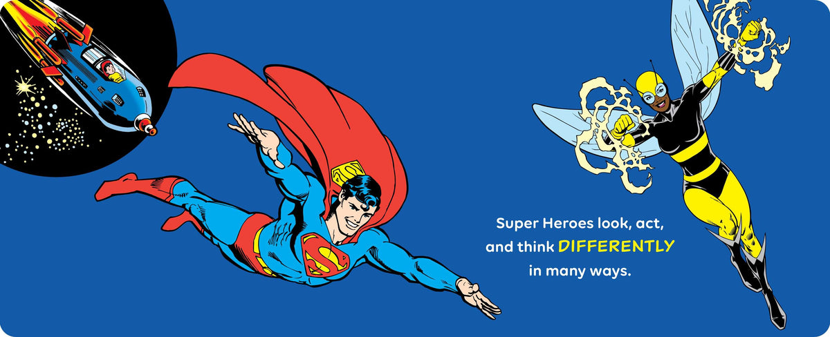 DC Super Heroes: Diversity is a Super Power Board Book