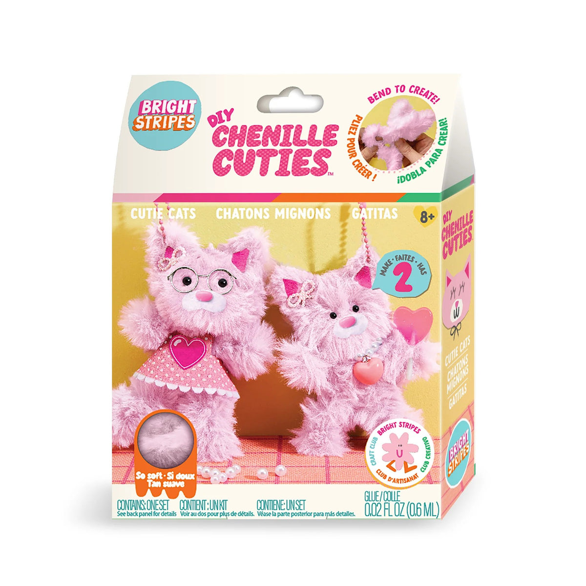 DIY Chenille Cuties Cutie Cats