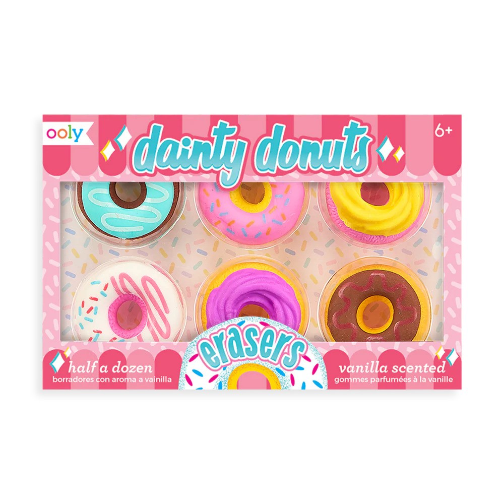 Dainty Donuts Scented Pencil Erasers