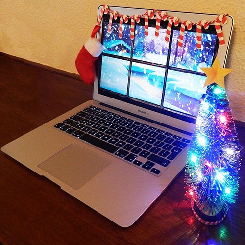 Decorate Your Christmas Desk