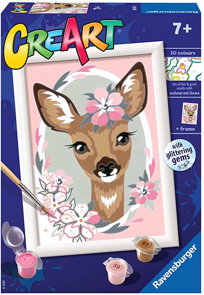 Delightful Deer Paint By Number