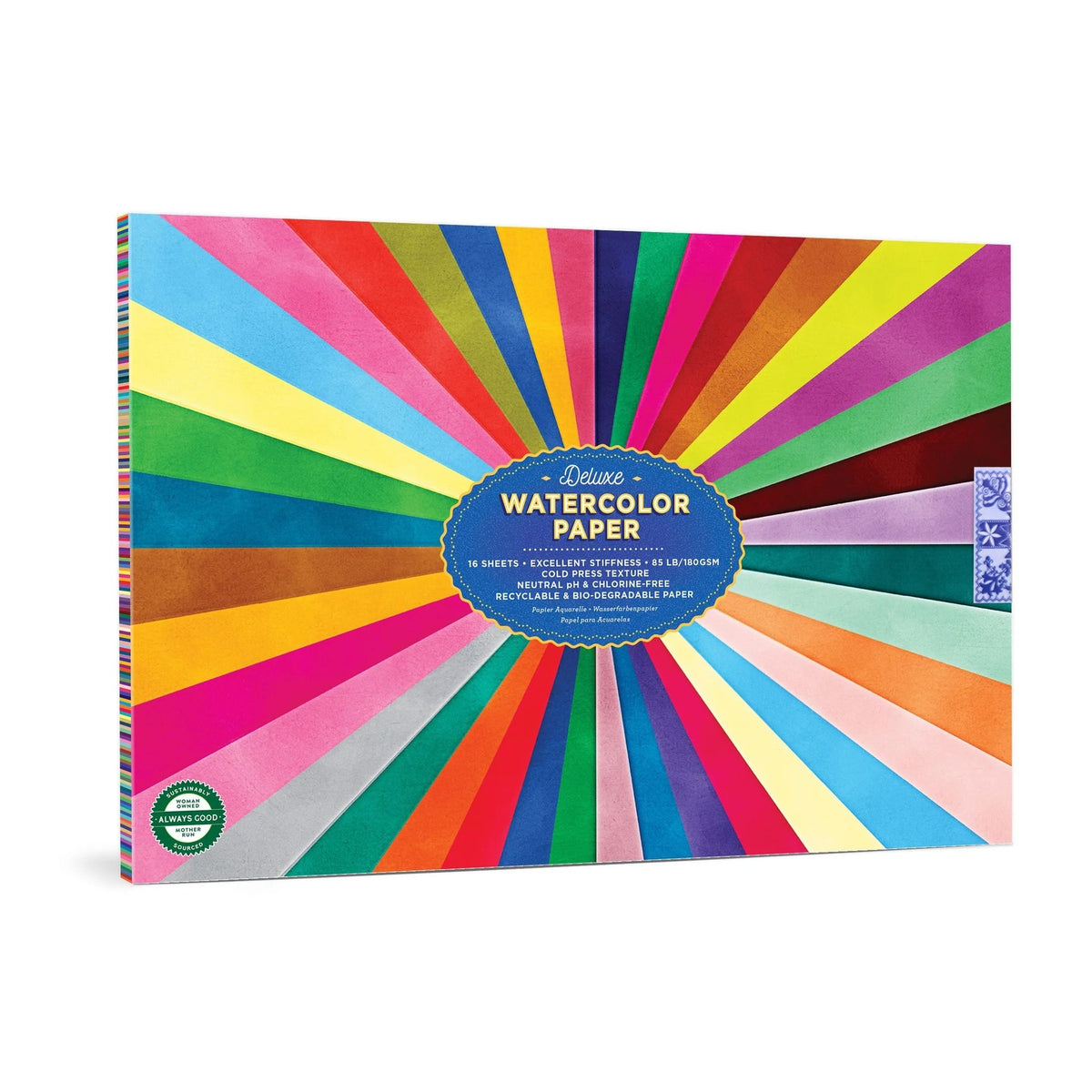 Deluxe Rainbow Watercolor Pad