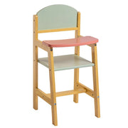 Deluxe Wood Doll High Chair