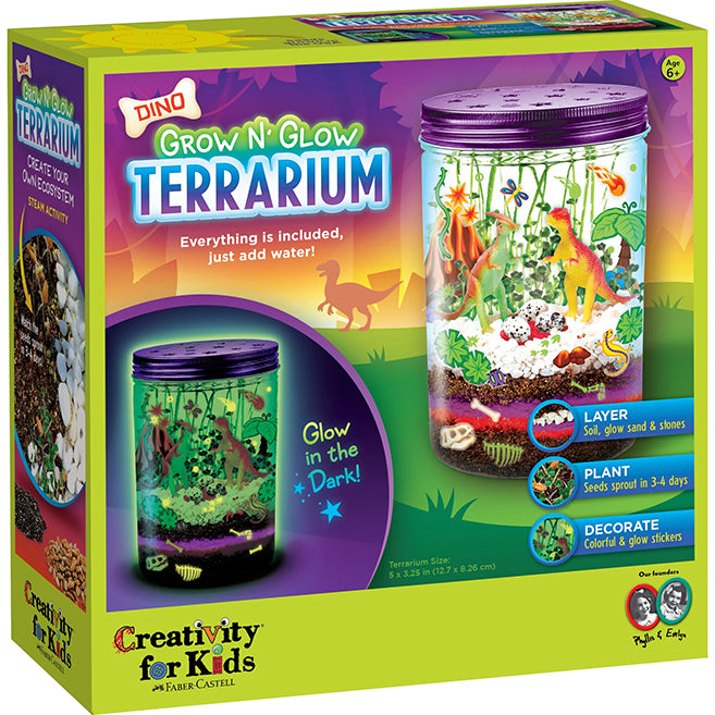 Dino Grow 'n Glow Terrarium