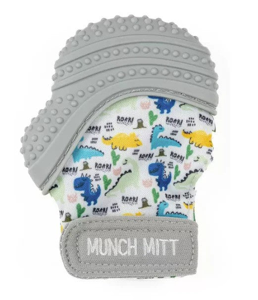 Dino Roar Gray Munch Mitt